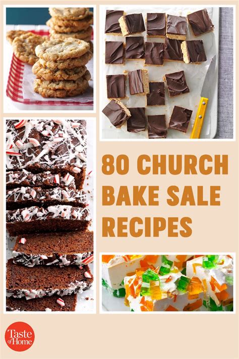 bake sale ideas for church.
